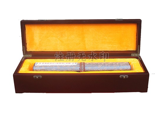 仿古布装裱